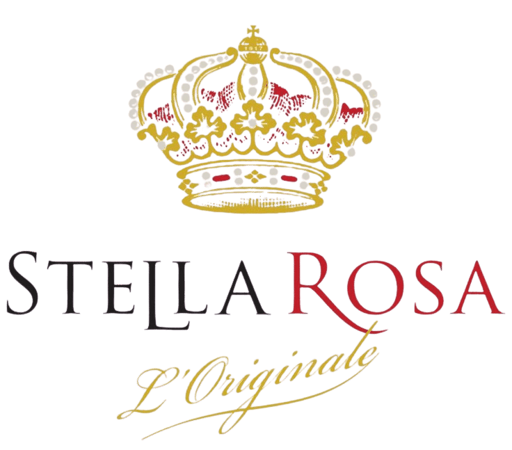 Stella Rosa logo with a decorative crown and "L'Originale" in elegant script below.